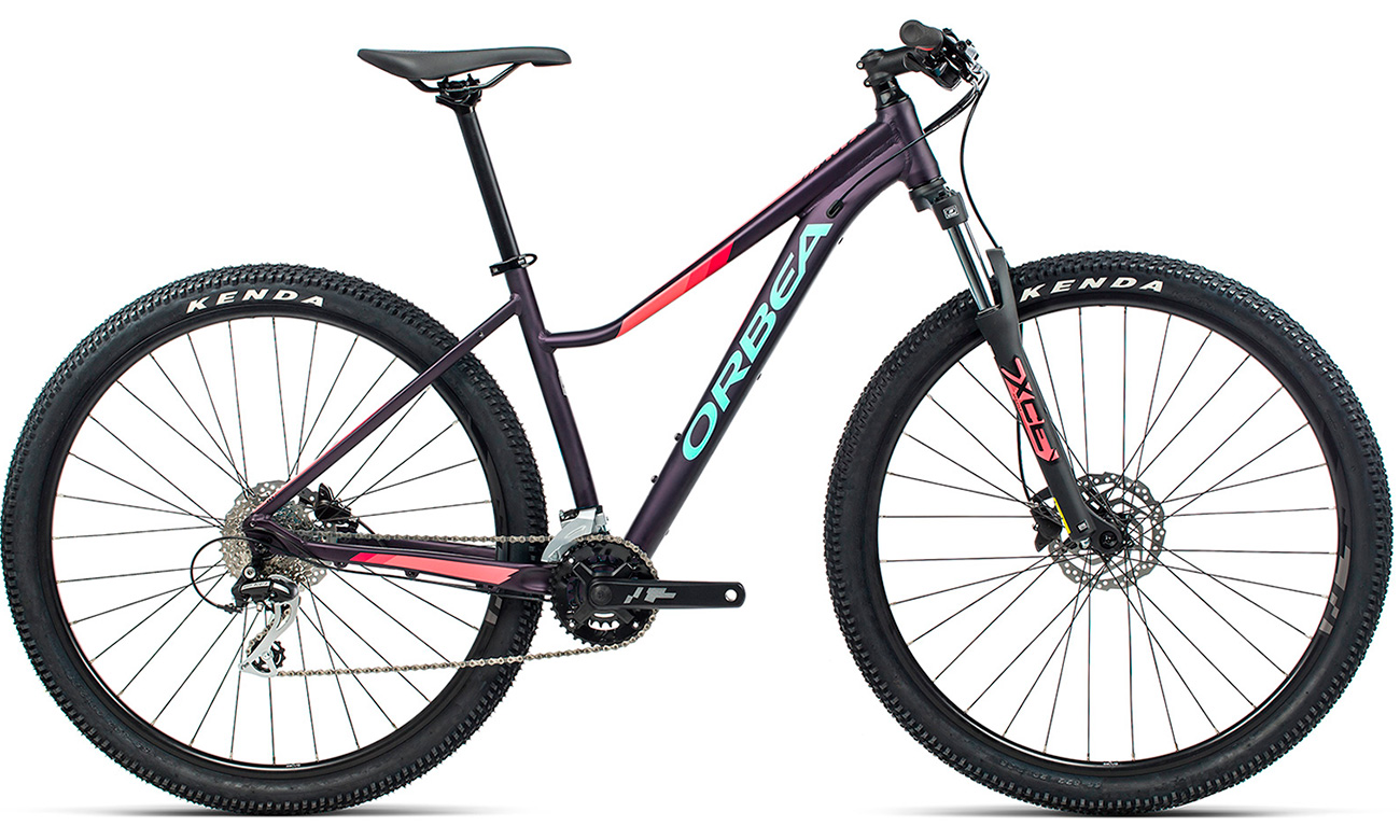 Фотография Велосипед Orbea MX50 ENT 27,5" размер М 2021 Фиолетово-розовый